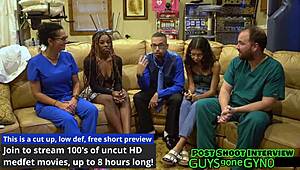 student interns angel ramiraz explore hospital roleplay