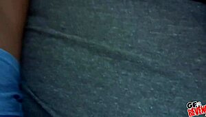 Teen 18+ veronica shows off her huge skinny ass in reality video