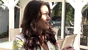 An amateur interracial couple explores passionate sex with a monster cock, leading to intense orgasms.