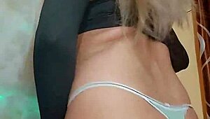 Rica the ladyboy entertains with playful touches