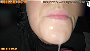 millie swallows 20 cum loads 😋