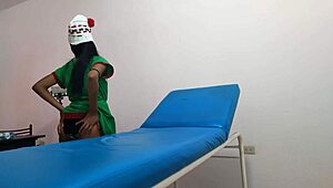 i'm in the massage parlor, dressed as a goblin woman, waiting for my boyfriend to have sex