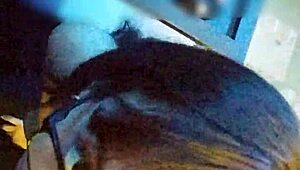 Sometimes she loves swallowing the whole cock and balls deep