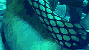 sexy footjob in nylons