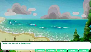 lets play paradise island part 3 he fucks me in public right in the pussy