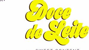 Young brunette Lorena Vasconcellos performs deep capoeira moves with black partner