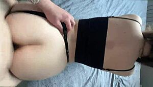 I Cum In Beautiful Black-Haired Student!