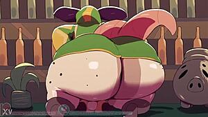 Sally and Angela's Intense Customer Draining Session