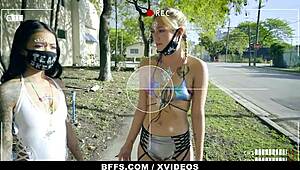 intense cum swapping orgy with teen bffs melody foxx paisley paige winter bell at festival