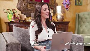 milf shares her freeuse canadian bacon with book club