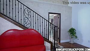 Spying on stepdad's huge dick in the shower?