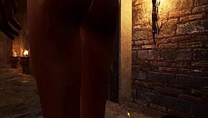 hermaphrodite slave upgrades pool with anal blowjob bdsm