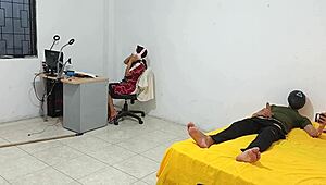 Step Sister Watching Me Masturbate For Her