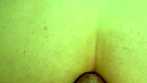 Blonde slut craves anal fuck from big black cock in POV