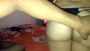 Having sex with my beautiful latina teen, she cums hard on big cock.