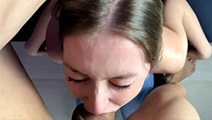 i exploded cum in her mouf after drillin