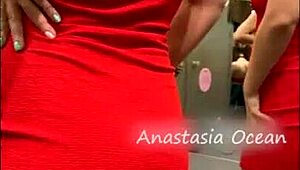 Tiny Girls Touch Each Other In Fitting Room