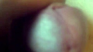 Intimate Close-Up of Male Masturbation