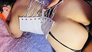 my neighbor's mexican wife loves rough fucking like a bitch on all fours in sheer xred