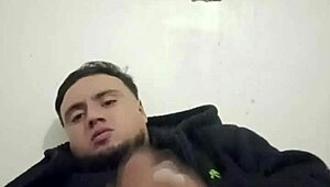 Jandro96sheer update 20, stroking big monster cock solo.