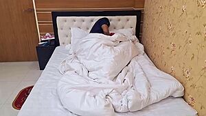 Desi Brunette's Tight Pussy Gets Rough Creampie From Maruf And Shomana