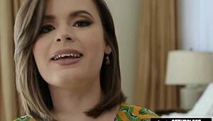 feeling the passion as dharma jones makes mike mancini cum on her ass