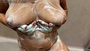 stepsister lets me touch her perfect natural tits and ass