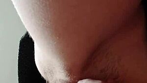 i masturbate my hairy pussy intensely until i cum