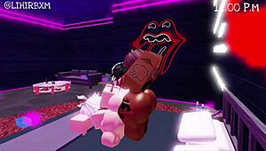 2 futa and 1 female having sex