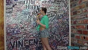 Glamour Whore Rides Her Toy