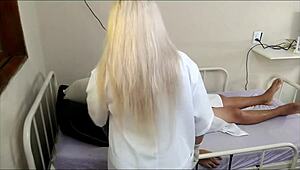 Nurse Fucks Patient In Hospital Room