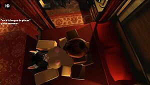 In the hotel, she gets roughly creampied by a black cock, leading to pregnancy.