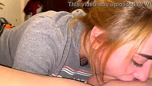 Please fuck my face - sloppy blowjob