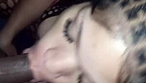 Angelg and Kuzz suck and fuck with monster cock