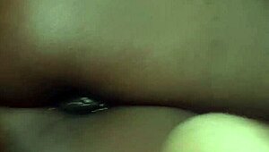 I love watching this petite ebony teen get fucked hard by her muscular lover, her cute tits bouncing as she cums
