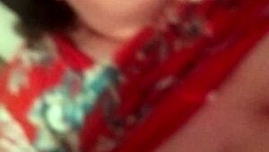 Step mom strokes Johnny's cock.