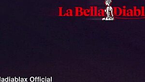 Bound submissive brunette milf dominated intensely by ebony goddess with toys and anal