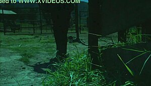 Brooke Ballentyne Fucks Ranch Hand By Fireside Outdoors!