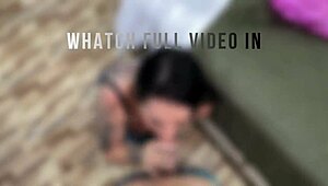 Hot milf gives delicious blowjob before train