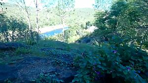 HOT COUPLE HAVING RISKY SEX ON PUBLIC BEACH AND BUS - HUGE DOUBLE CUMSHOT!