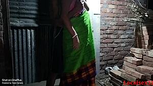 Lovely local village wife has full night sex on ranch