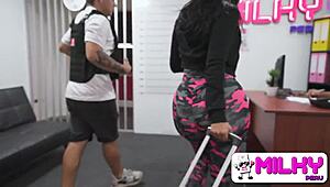 Beautiful Brazilian Big Ass Fucks Police Officers