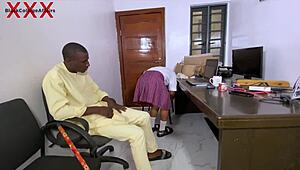 see what horny vice principal used his big black dick and did to a petite 18+ pretty girl that came to help clean his office subscribe my red please