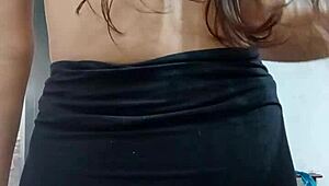 Innocent Girl's Perfect Tits on Spy Cam