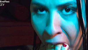 Now they just want to kiss feet covered with honey.