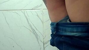 friend sets up camera in bar bathroom to record peeing