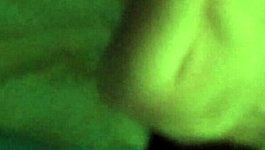 Latina neighbor shares her daily routine with a smile