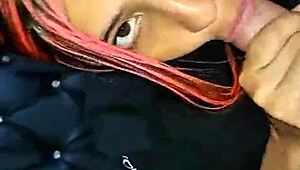 Stepmother trapped under the sofa, stepson gets quick hot homemade creampie real 😈