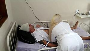Nurse Fucks Patient In Hospital Room