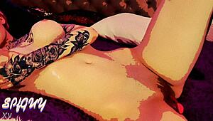 Young Babe Pleasures Herself